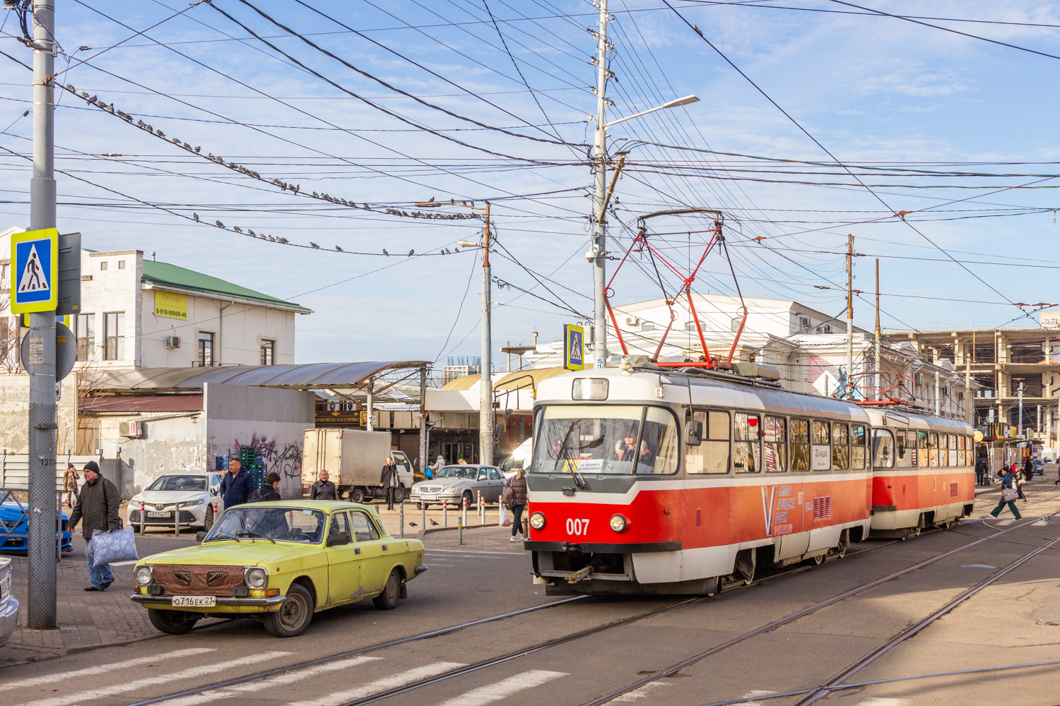 Краснодар, Tatra T3SU КВР ТРЗ № 007 Краснодар, Tatra T3SU КВР ТРЗ № 007