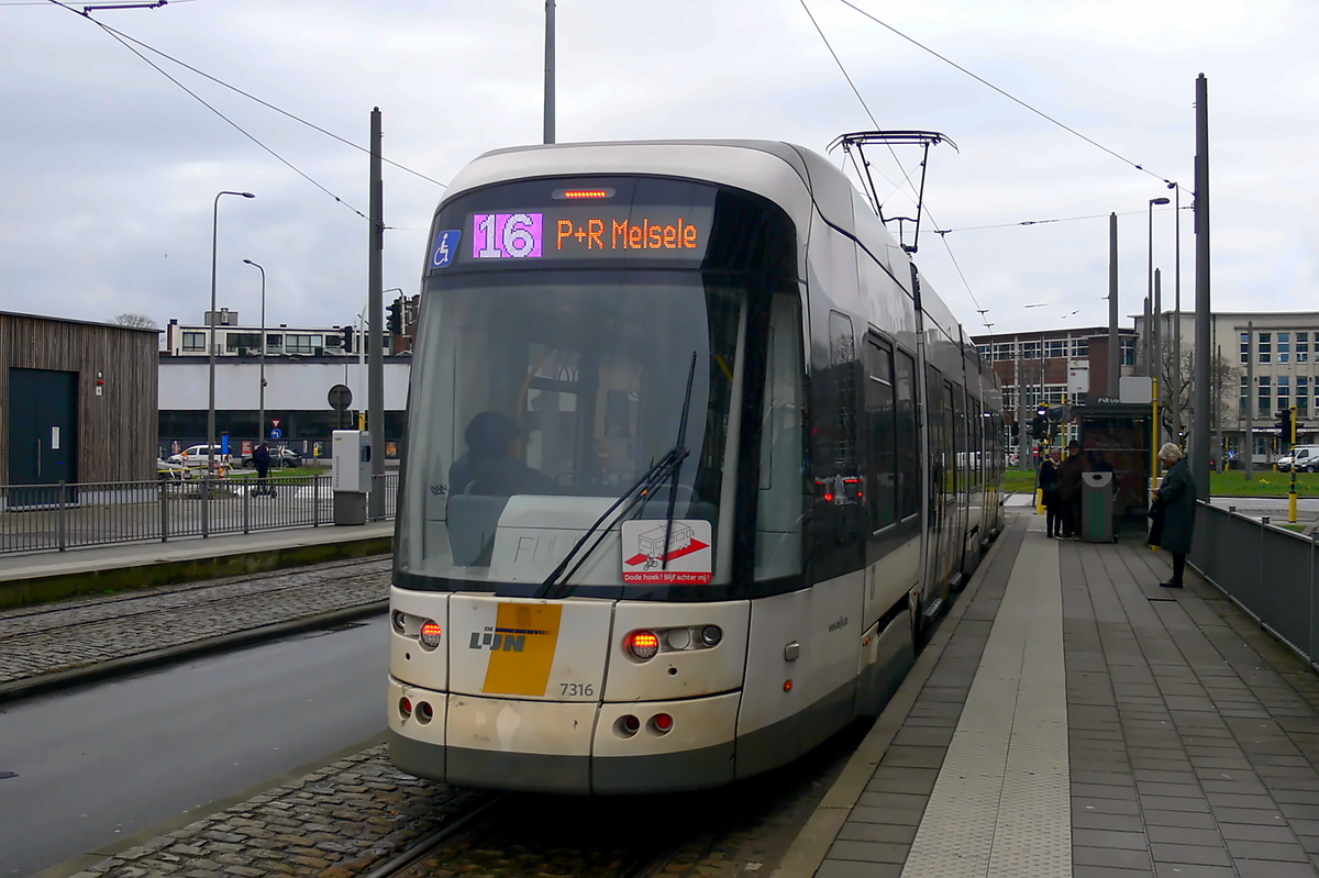 Антверпен, Bombardier Flexity 2 № 7316