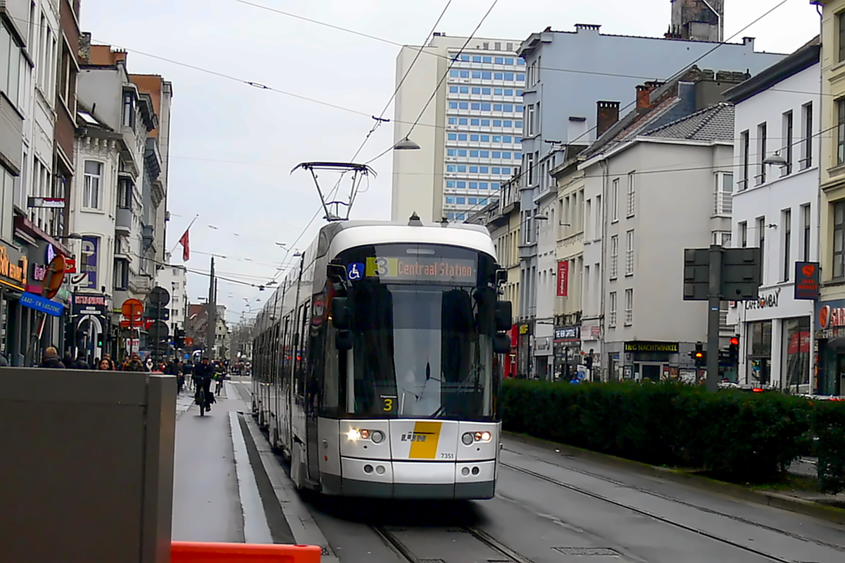 Антверпен, Bombardier Flexity 2 № 7351