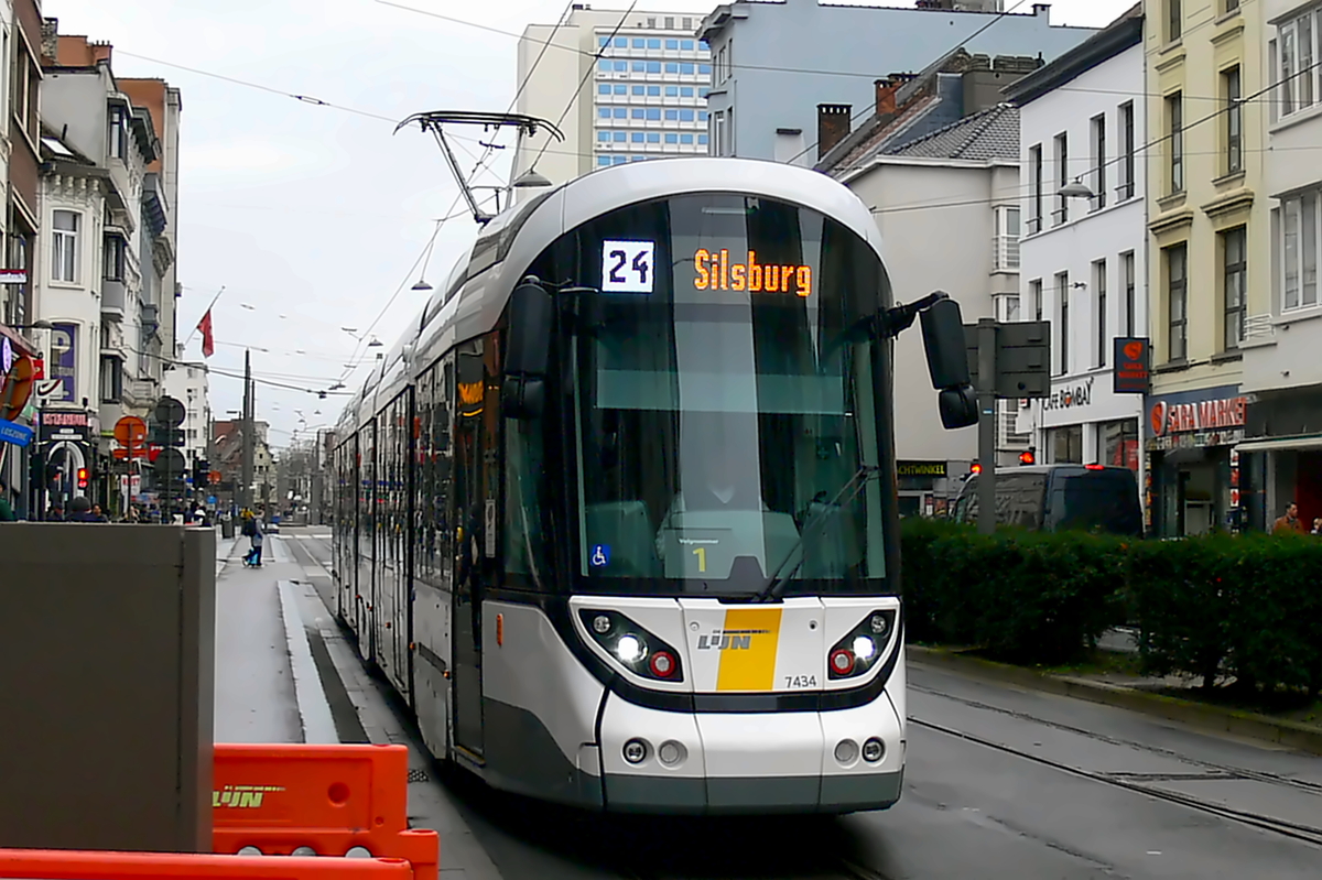 Antverpy, CAF Urbos 100 č. 7434
