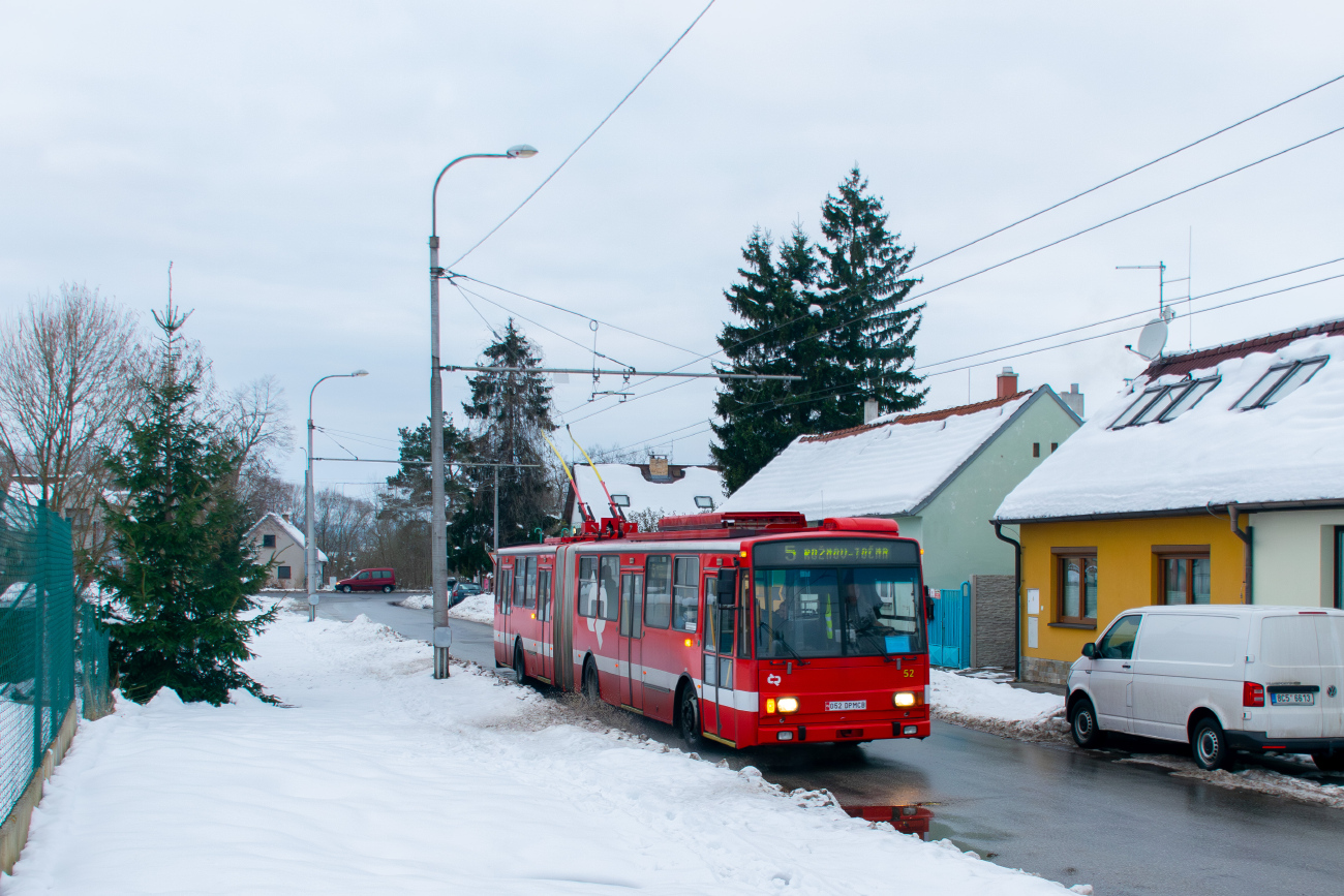 Ческе-Будеёвице, Škoda 15Tr13/7M № 52
