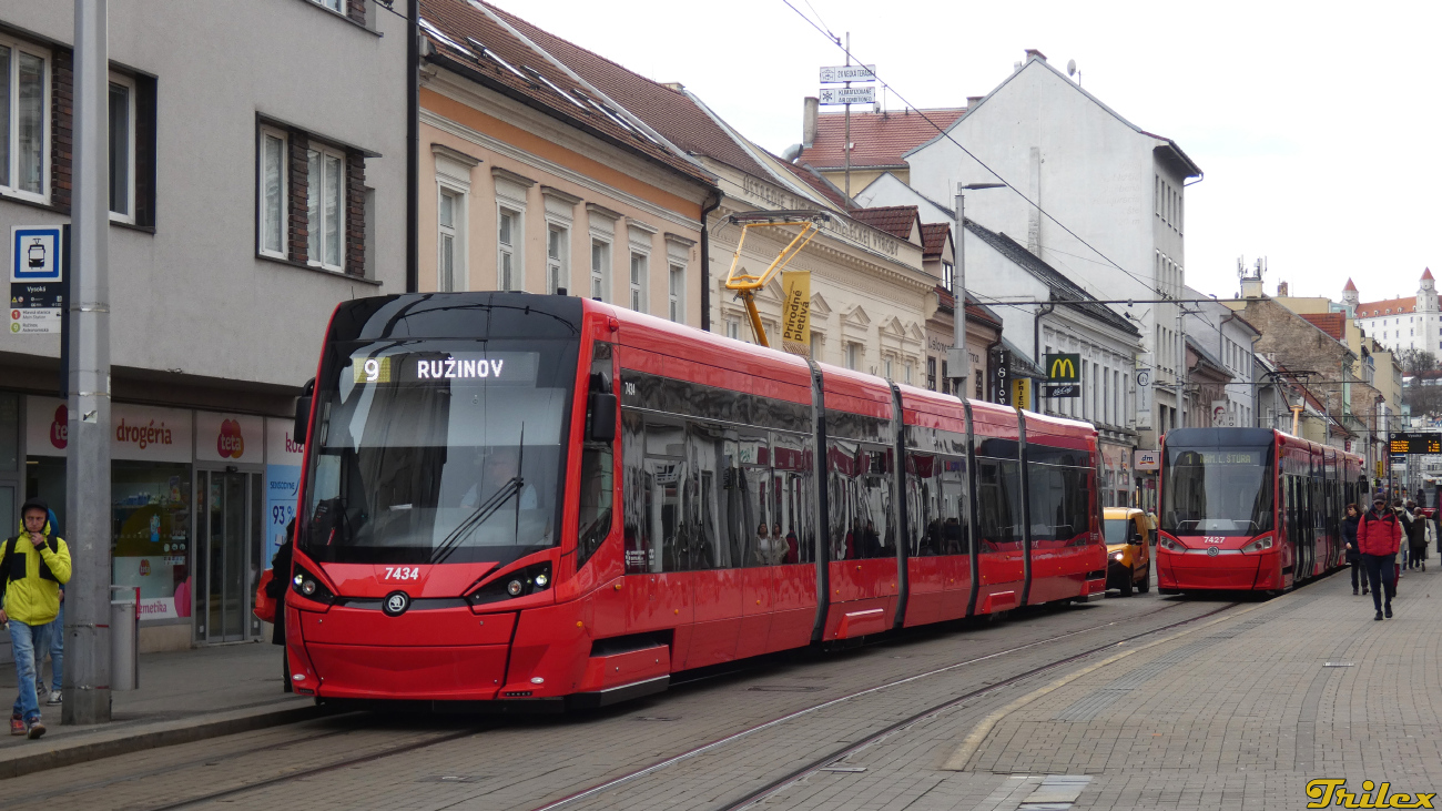 Братислава, Škoda 29T ForCity Plus № 7434