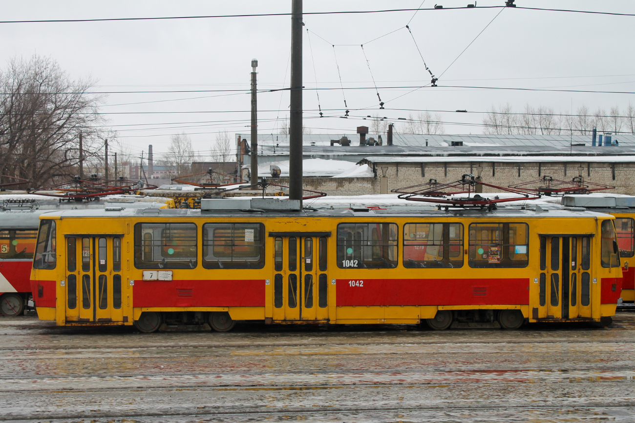 Барнаул, Tatra T6B5SU № 1042