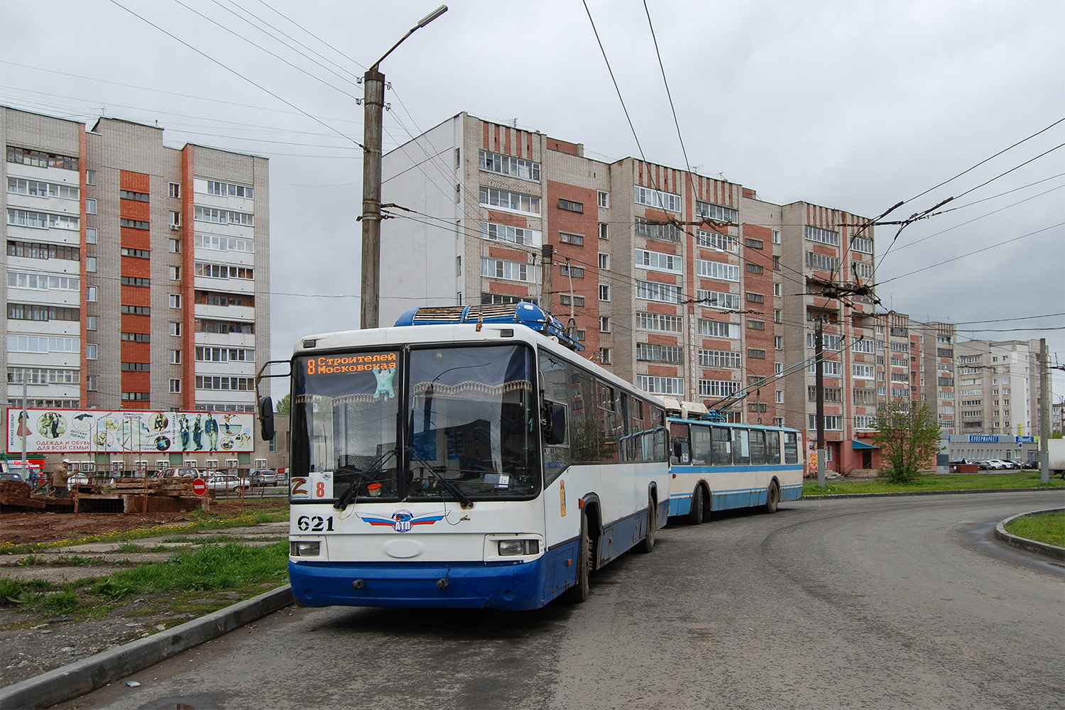 Киров, БТЗ-52768Р № 621 Киров, БТЗ-52768Р № 621