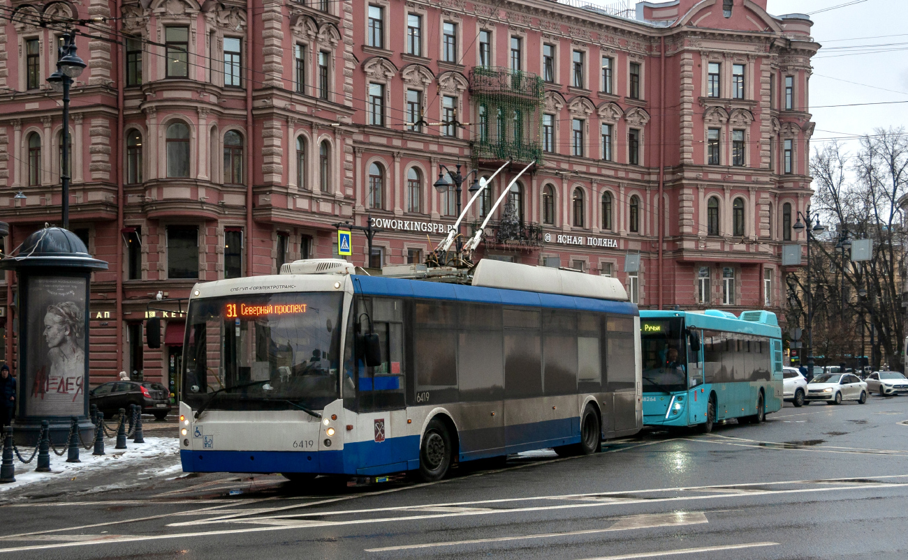 Санкт-Петербург, Тролза-5265.00 «Мегаполис» № 6419
