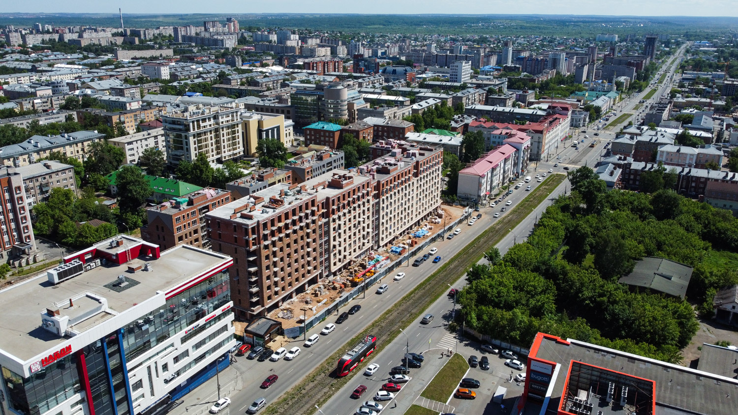 Ижевск — Линии электротранспорта
