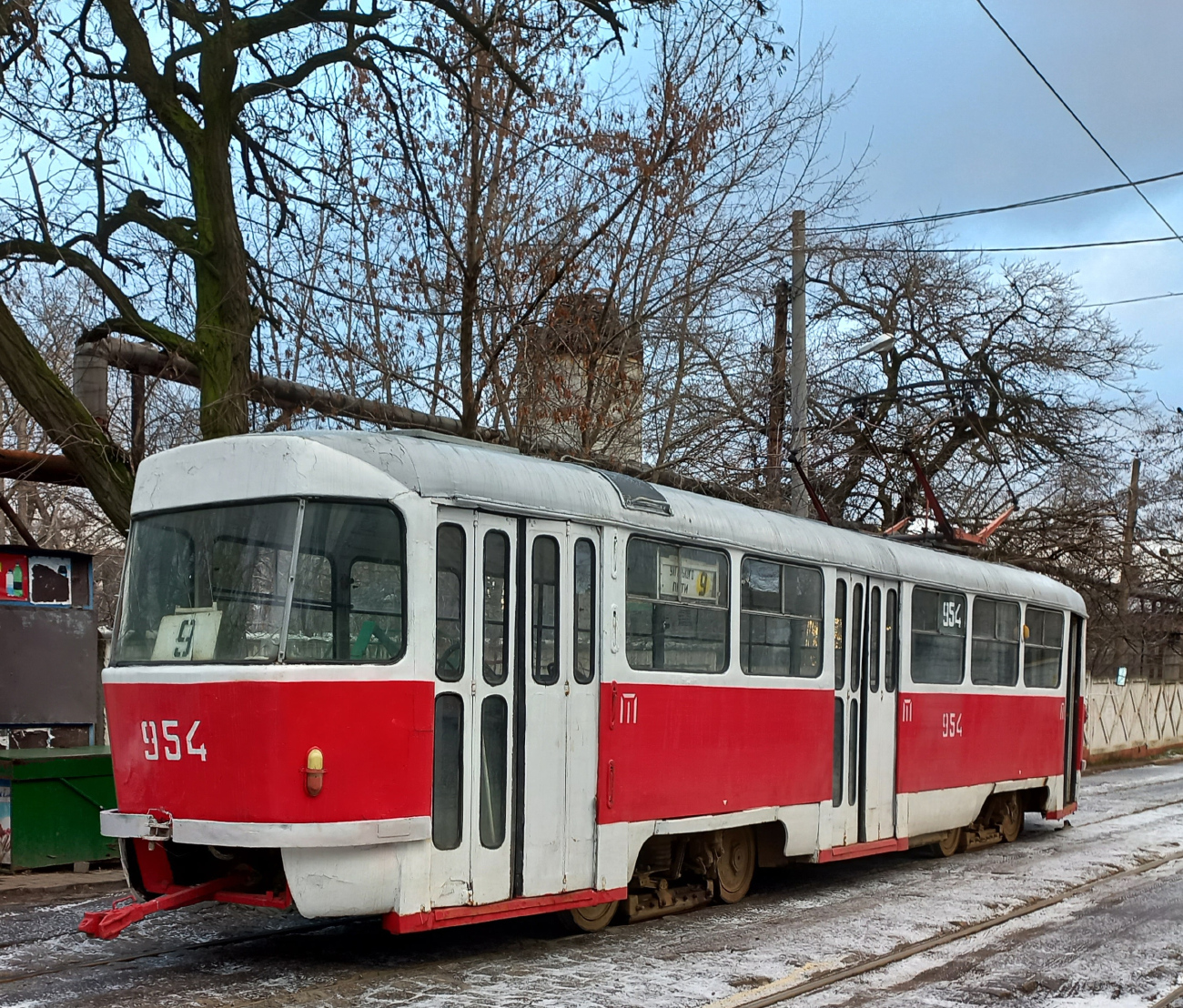 Донецк, Tatra T3SU № 954