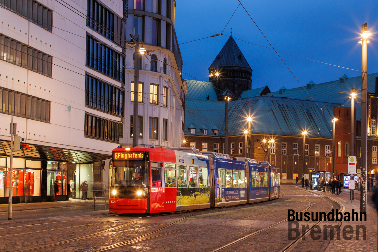 Бремен, AEG GT8N № 3024