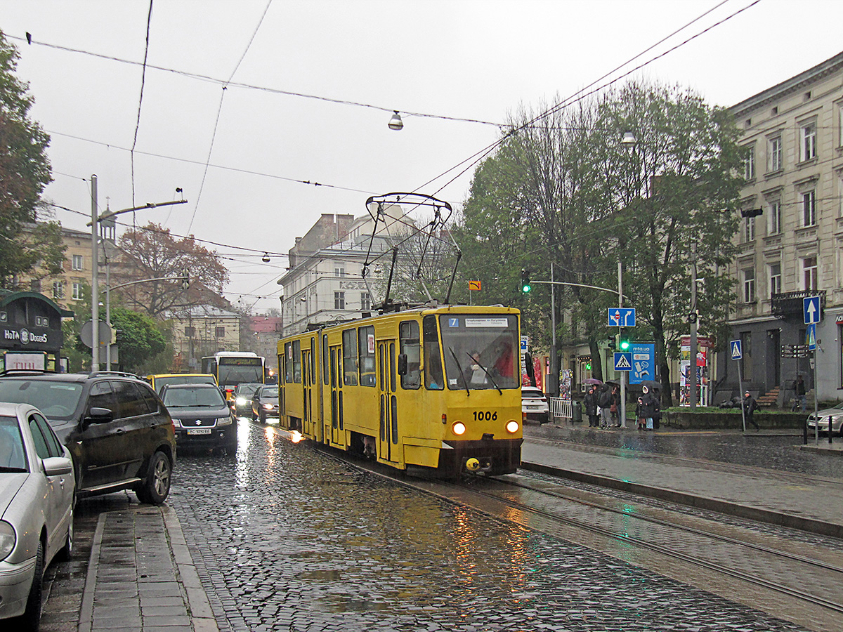 Львов, Tatra KT4SU № 1006
