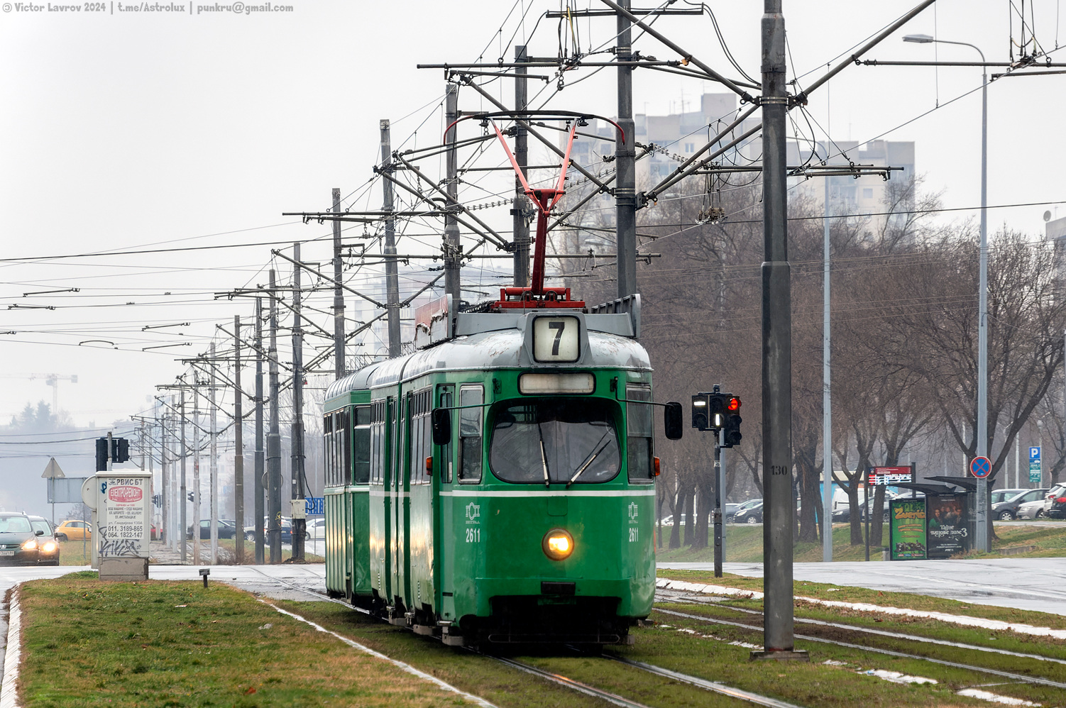 Белград, Duewag GT6 № 80611 (2611)