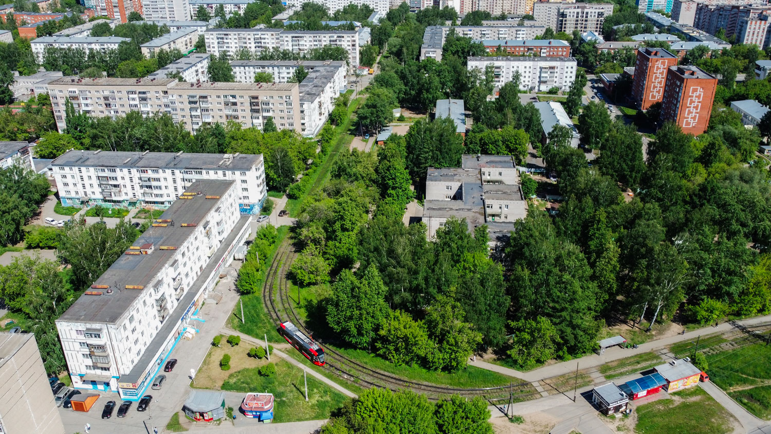 Ижевск — Линии электротранспорта