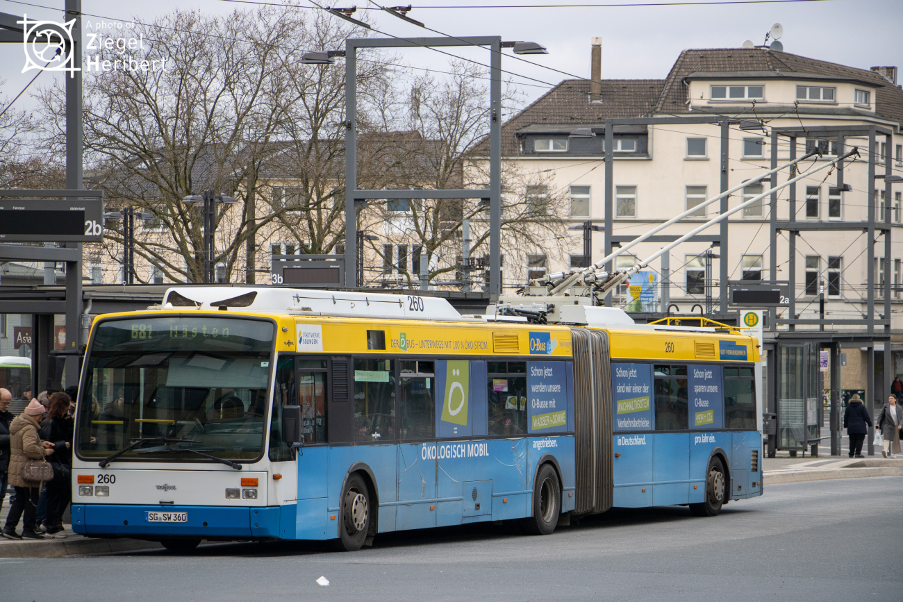 Золинген, Van Hool AG 300T № 260