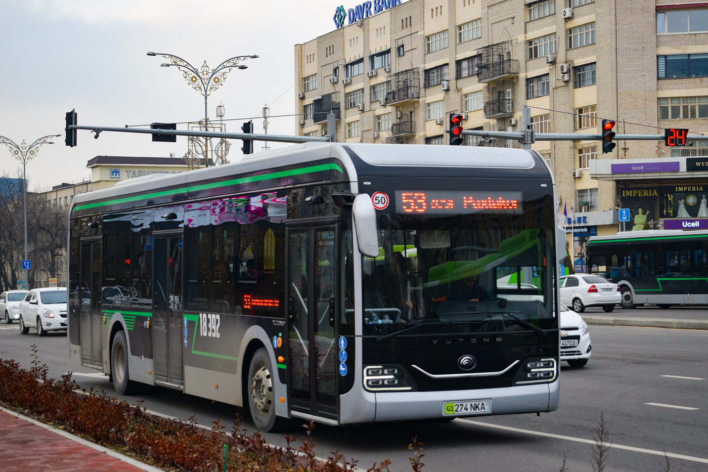 Ташкент, Yutong ZK6126BEVG № 18392