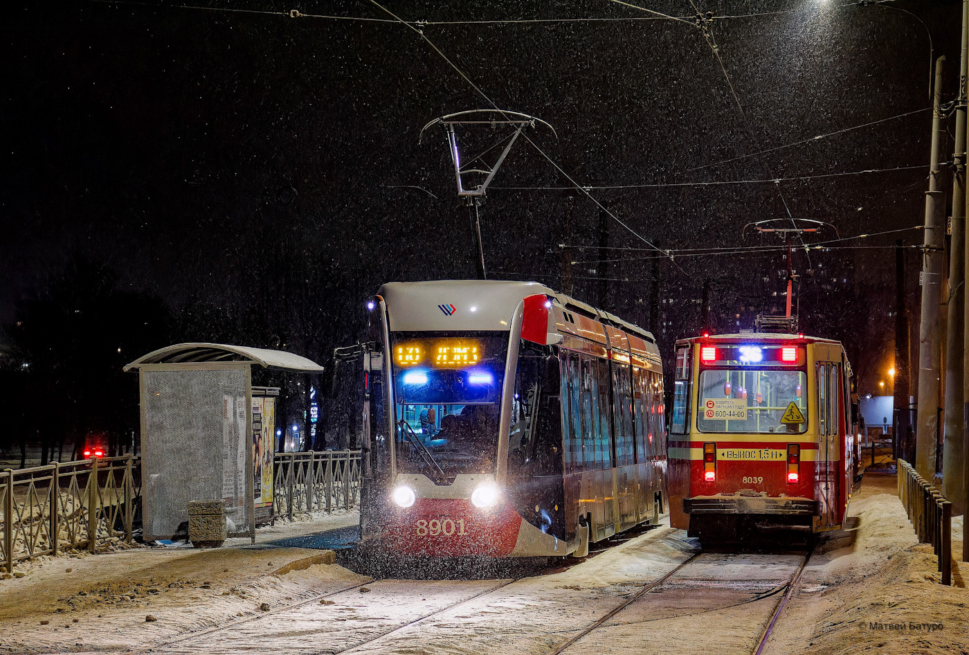 Санкт-Петербург, 71-801 (Alstom Citadis 301 CIS) № 8901