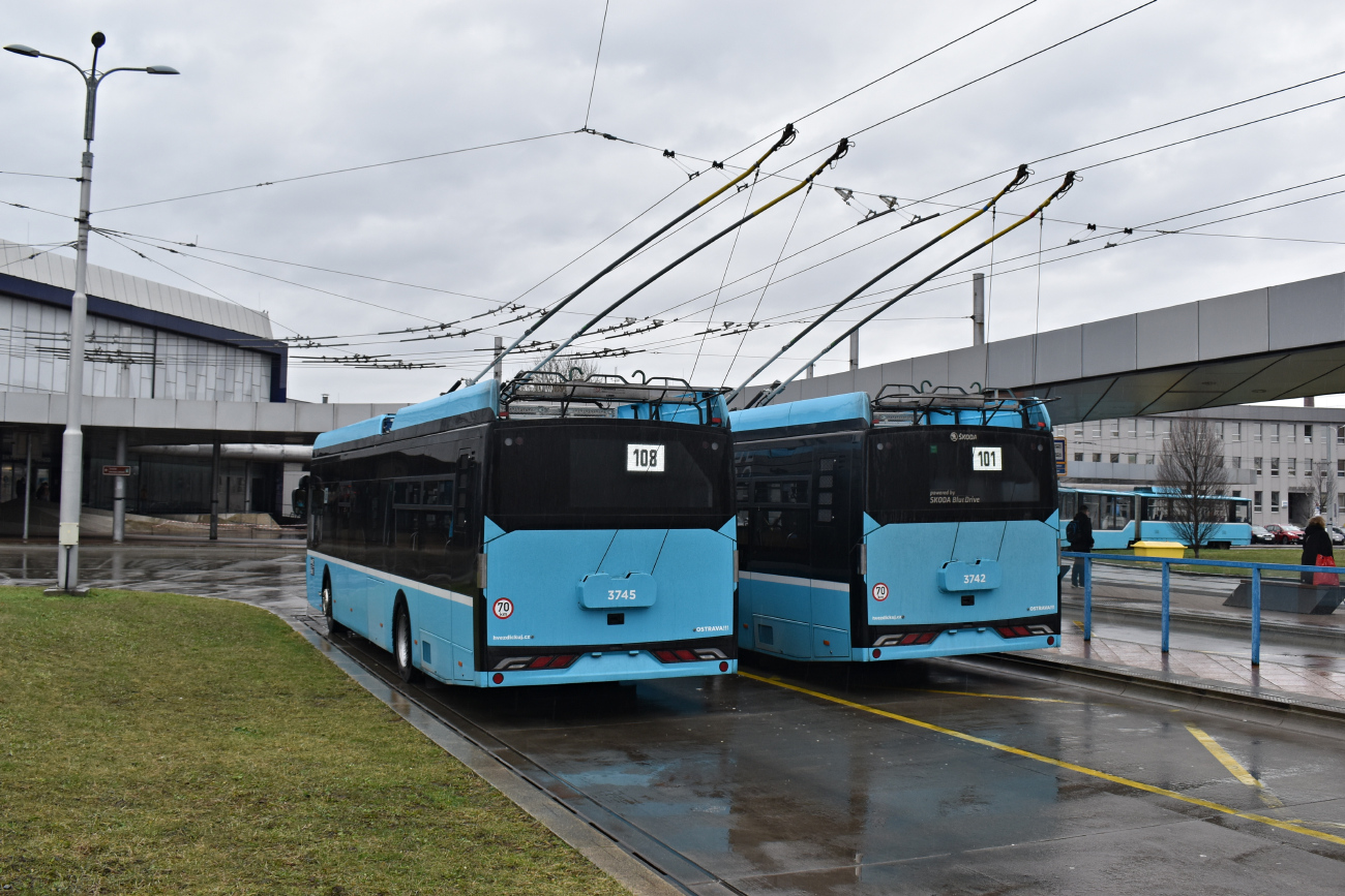 Острава, Škoda 36Tr TEMSA № 3745