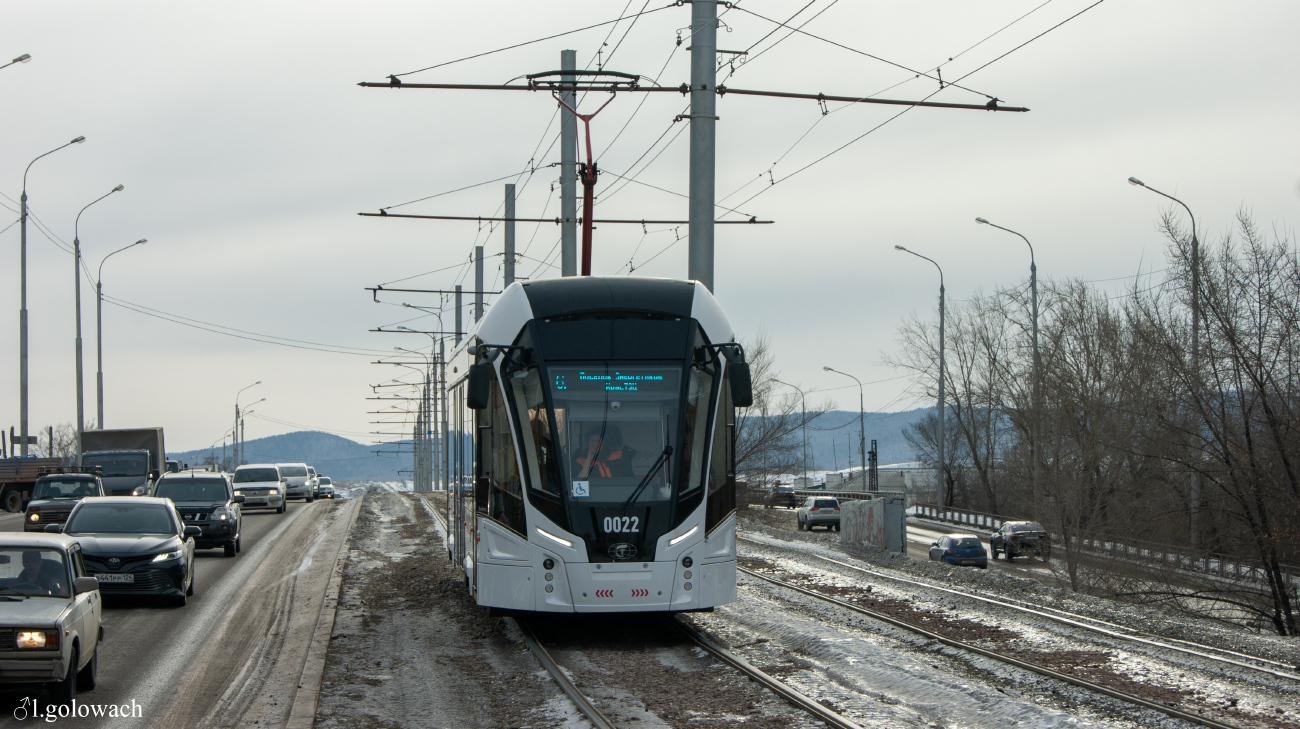Красноярск, 71-911ЕМ «Львёнок» № 0022
