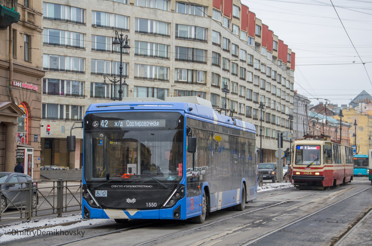 Санкт-Петербург, БКМ 32100D «Ольгерд» № 1550