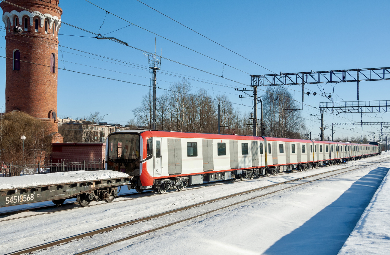 Санкт-Петербург, 81-725.1  «Балтиец» № 25044; Санкт-Петербург — Метрополитен — Перегонка вагонов метро по ж/д Санкт-Петербург, 81-725.1  «Балтиец» № 25044; Санкт-Петербург — Метрополитен — Перегонка вагонов метро по ж/д