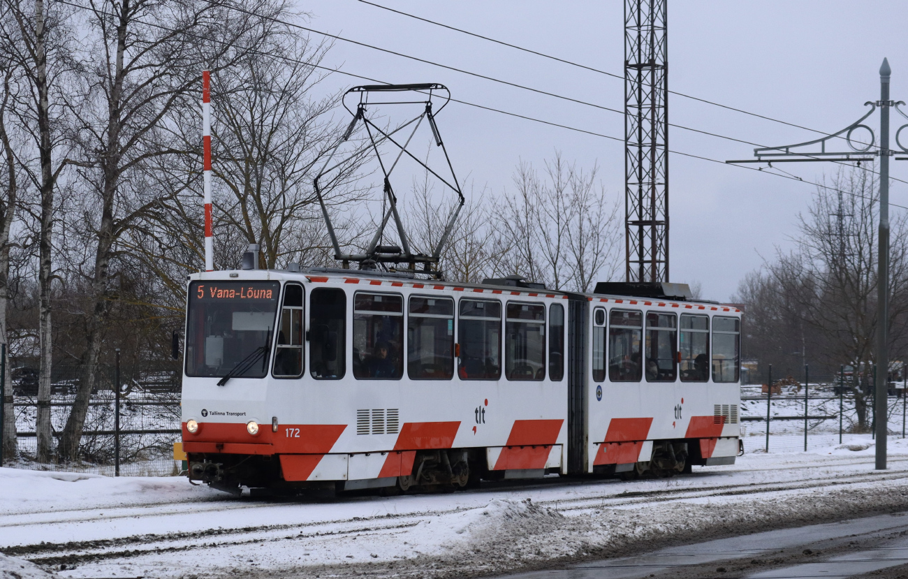 Таллин, Tatra KT4D № 172