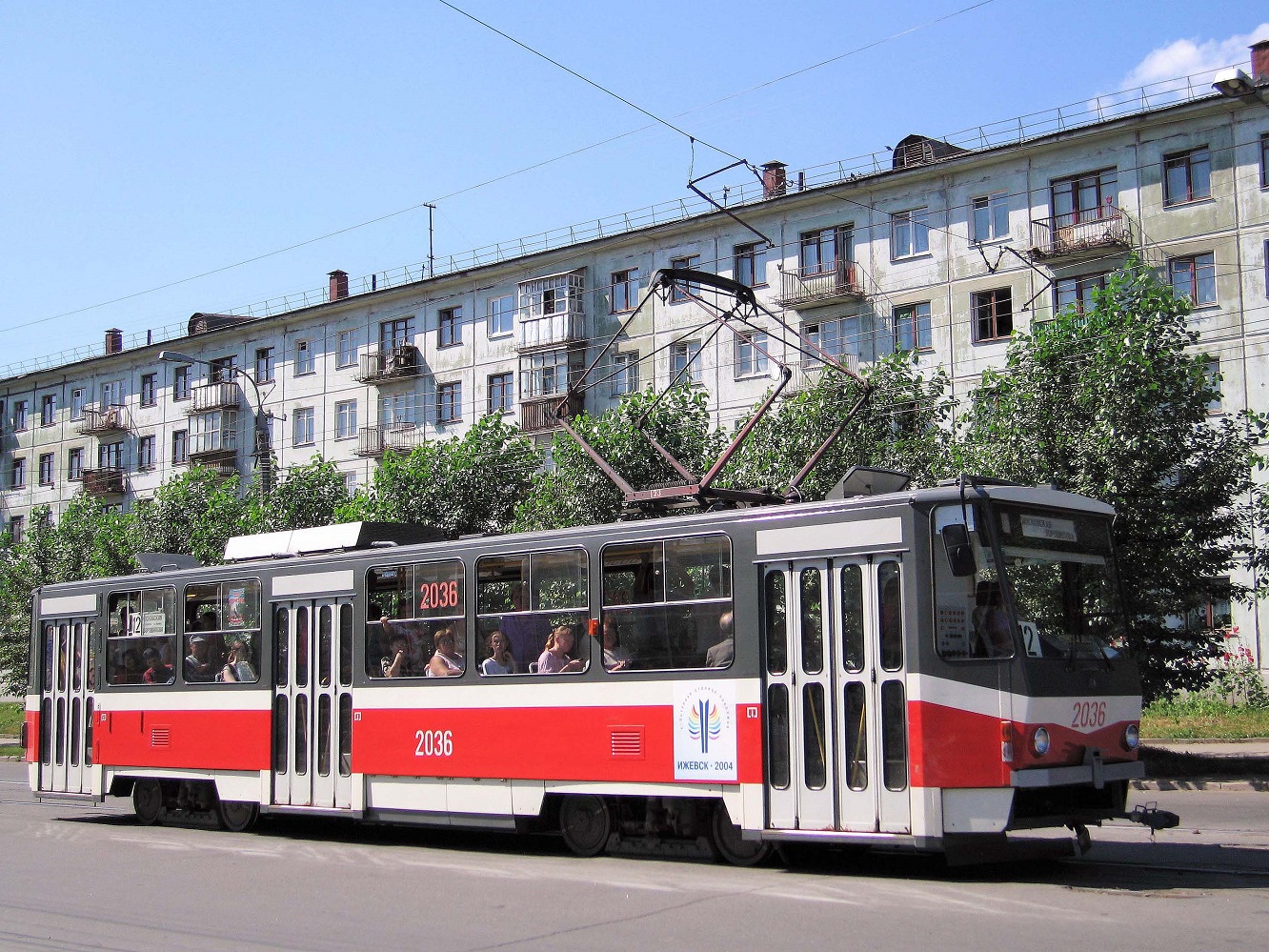 Ижевск, Tatra T6B5-RA № 2036