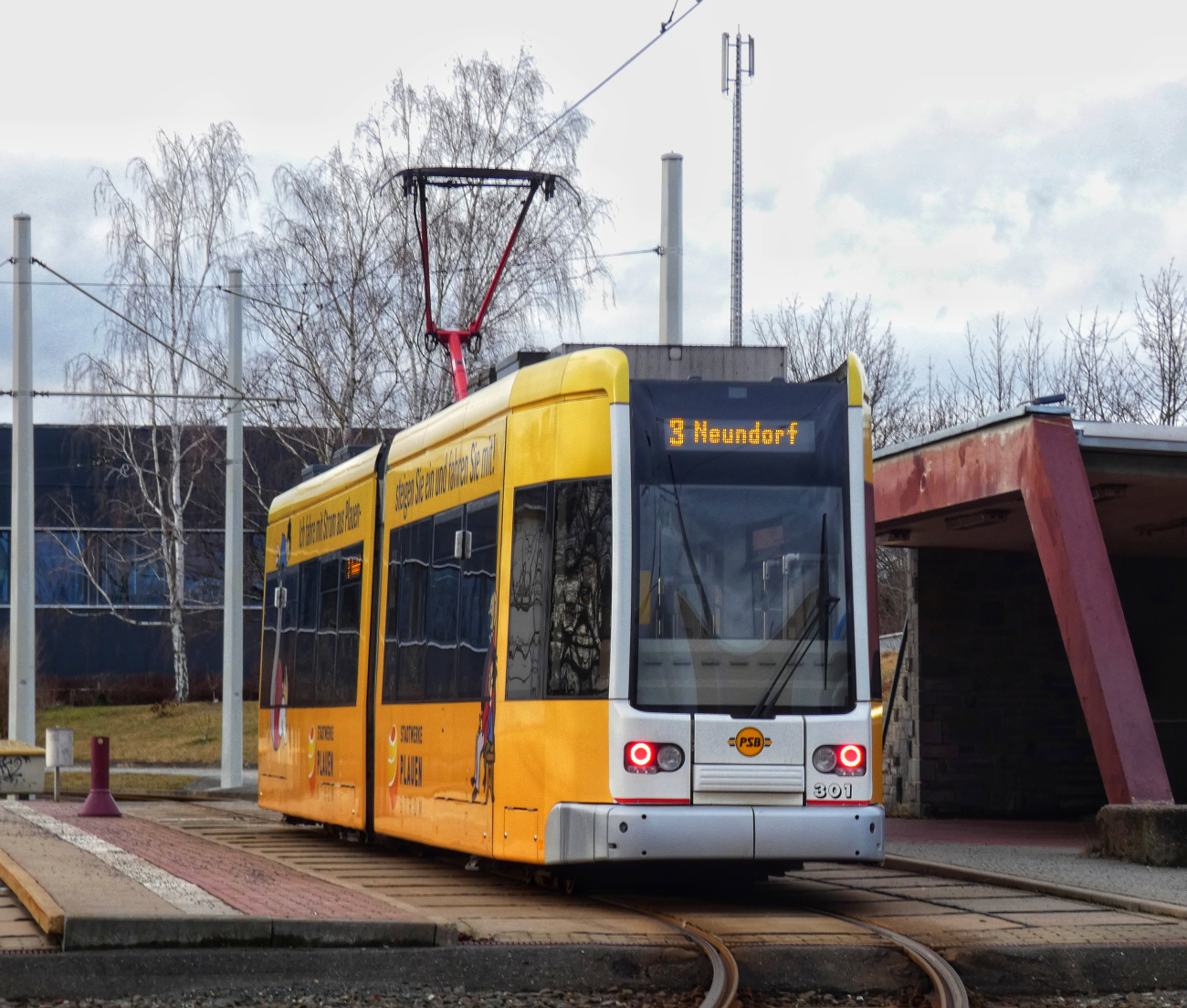 Плауен, Bombardier NGT6 PSB № 301 Плауен, Bombardier NGT6 PSB № 301