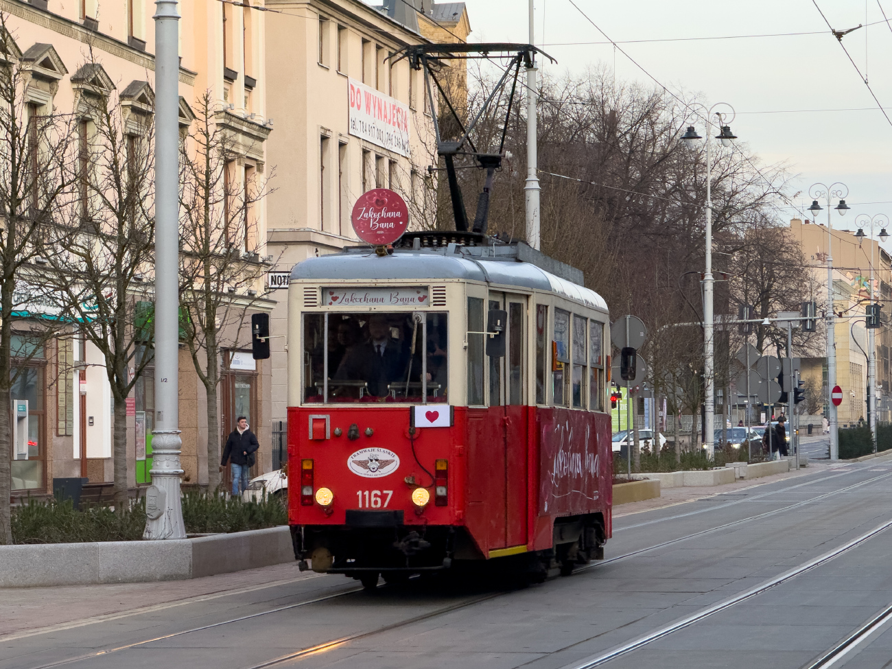 Tramwaje Ślaskie, Konstal 4N č. 1167