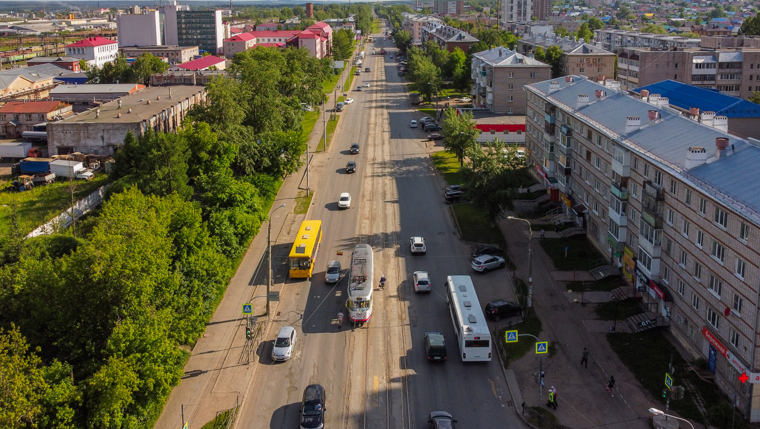 Izhevsk — Electric transit lines