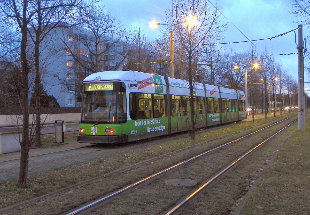 Дрезден, SachsenTram NGT 6 DD № 2510