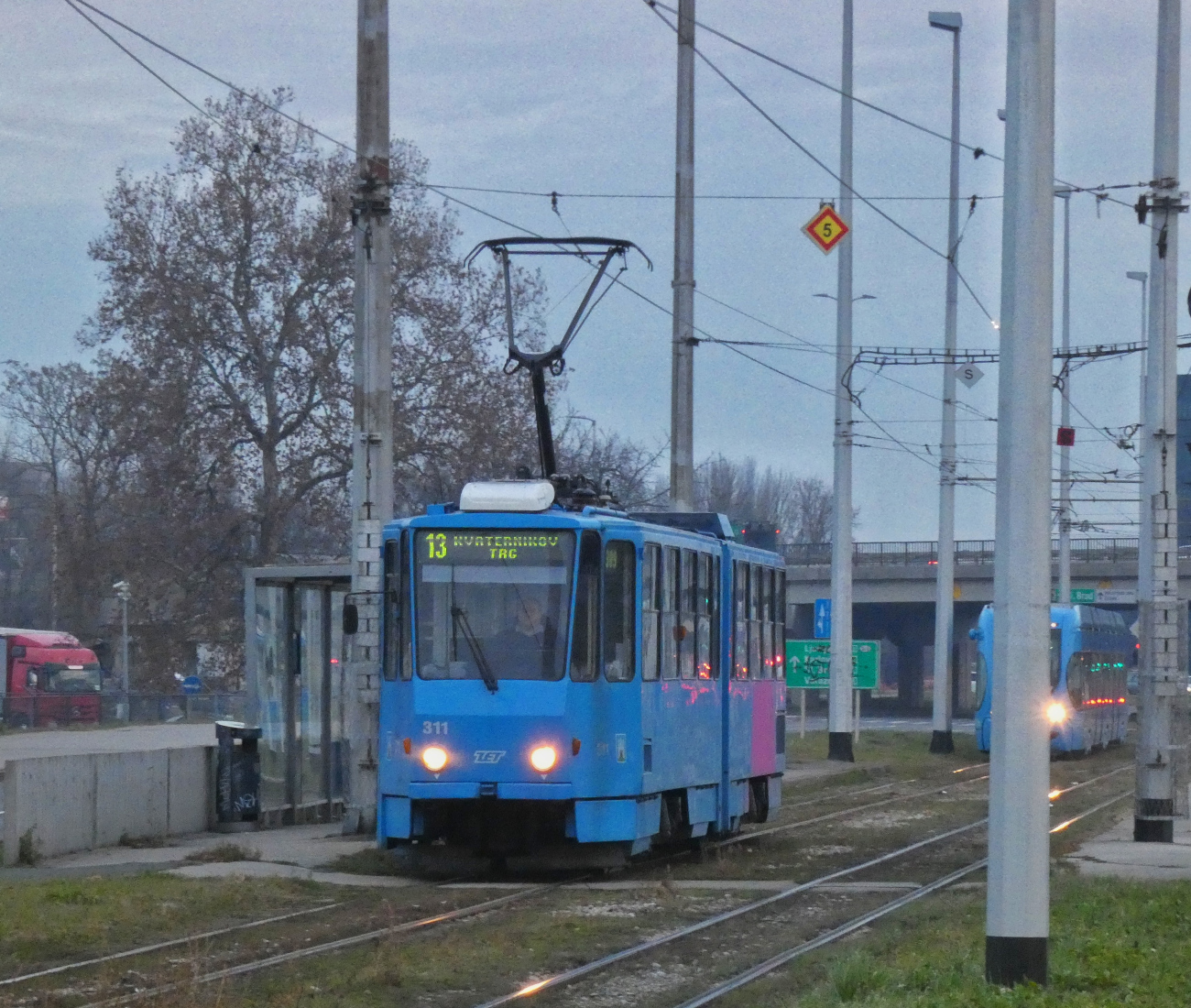 Загреб, Tatra KT4YU № 311