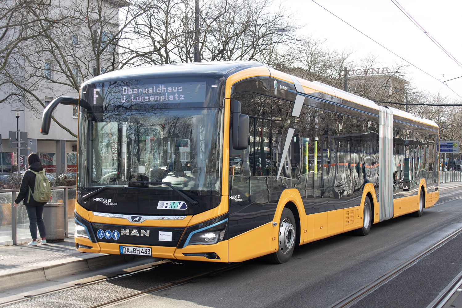 Дармштадт, MAN 18C Lion's City 18 E NG544 № 433 Дармштадт, MAN 18C Lion's City 18 E NG544 № 433