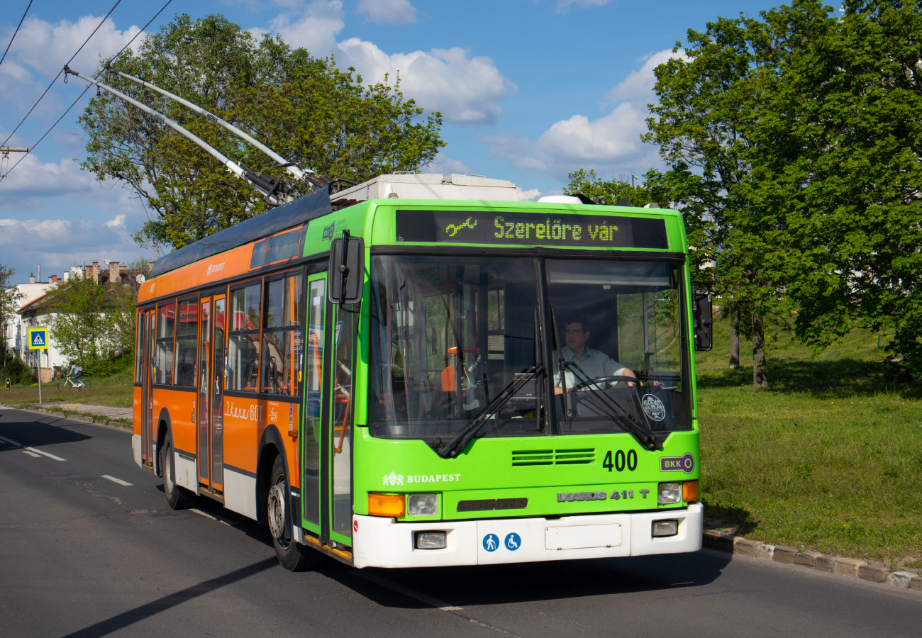 Будапешт, Ikarus 411T № 400