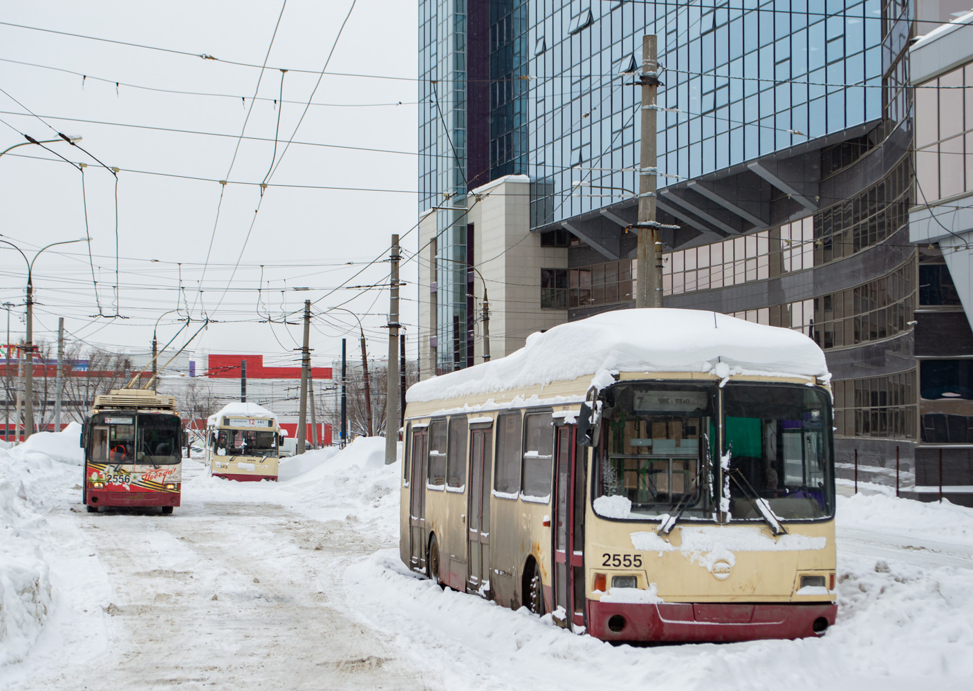 Челябинск, ЛиАЗ-5280 (ВЗТМ) № 2555