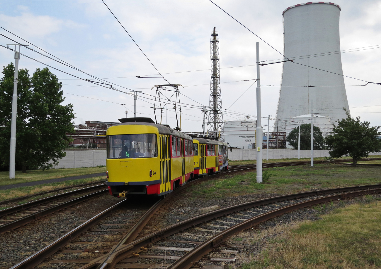 Мост ― Литвинов, Tatra T3M.3 № 246 Мост ― Литвинов, Tatra T3M.3 № 246