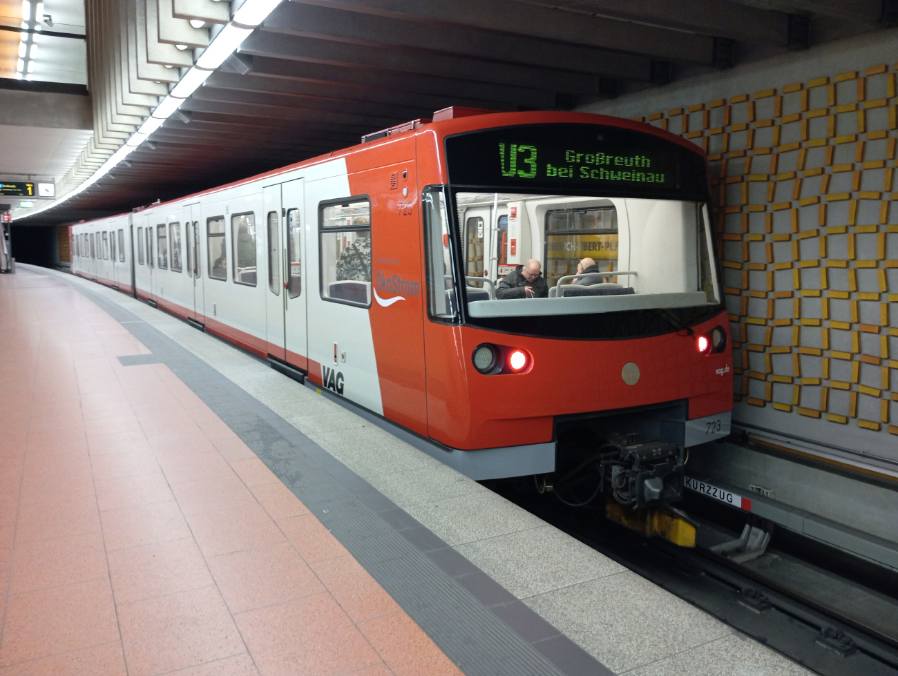 Нюрнберг, VAG-Baureihe DT3 № 723