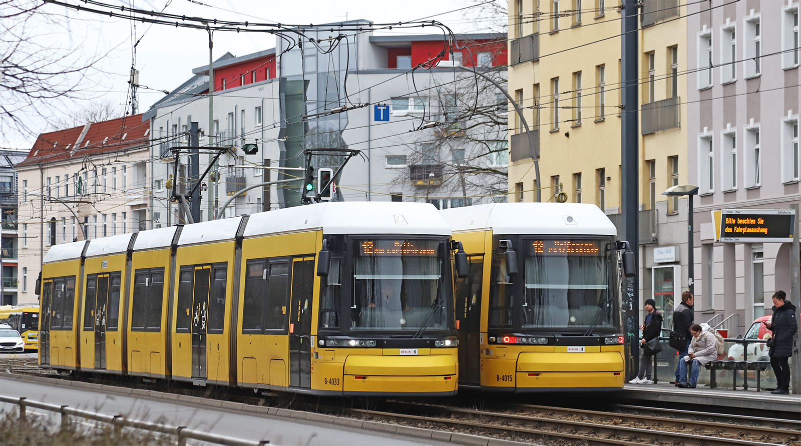 Берлин, Bombardier Flexity Berlin (GT6-08ZR/F6Z) № 4033