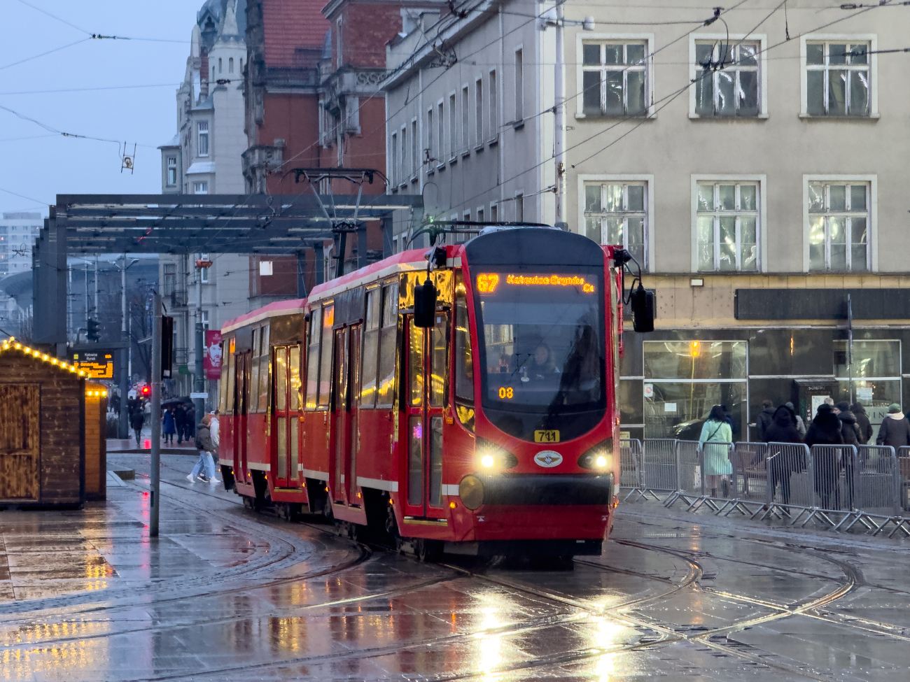 Верхнесилезская агломерация, Konstal 105N-HF11AC № 711