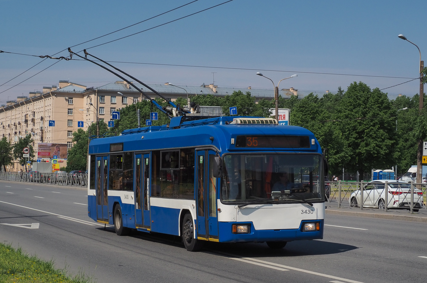 Санкт-Петербург, БКМ 321 № 3430