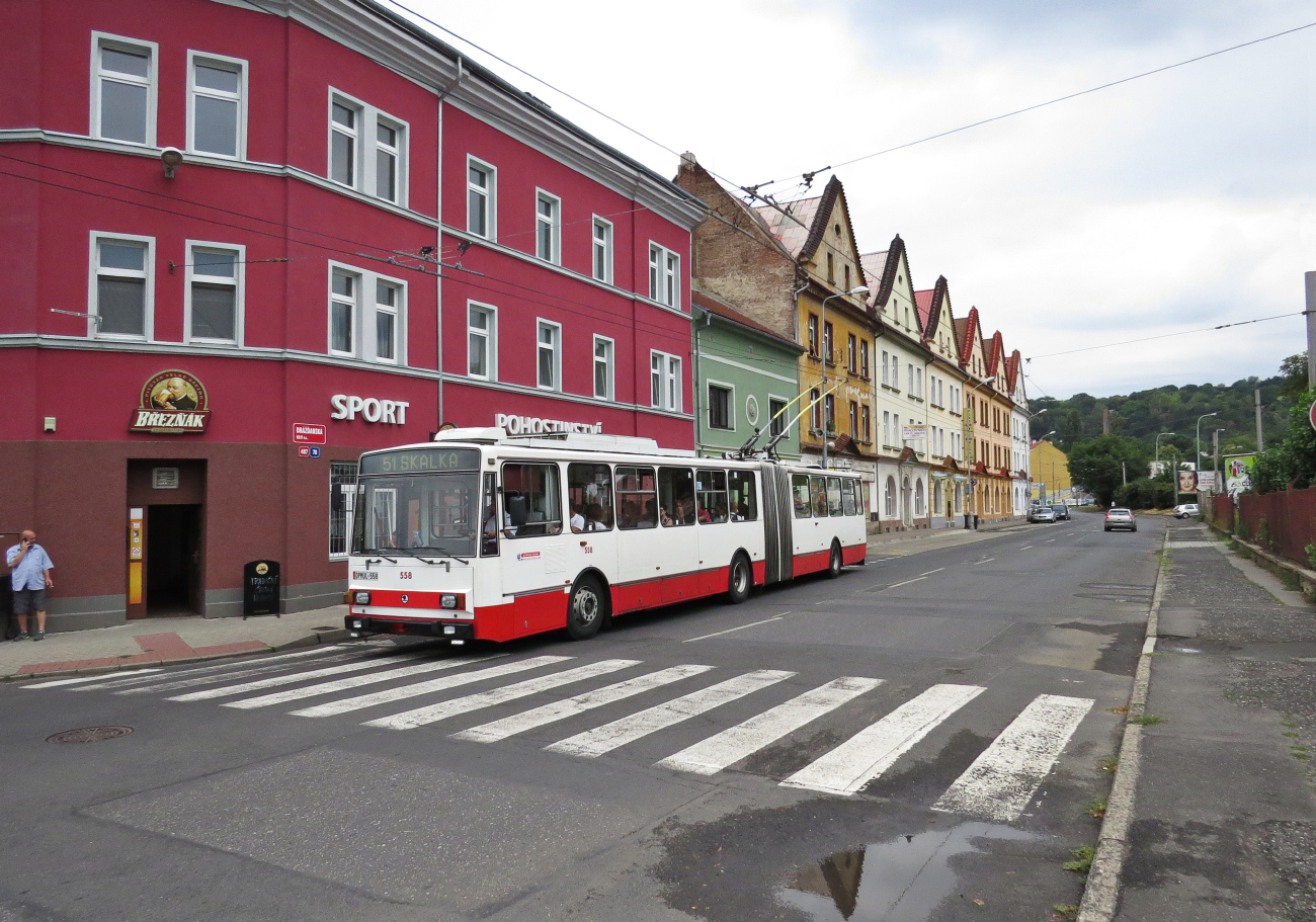 Усти-над-Лабем, Škoda 15Tr13/6M № 558