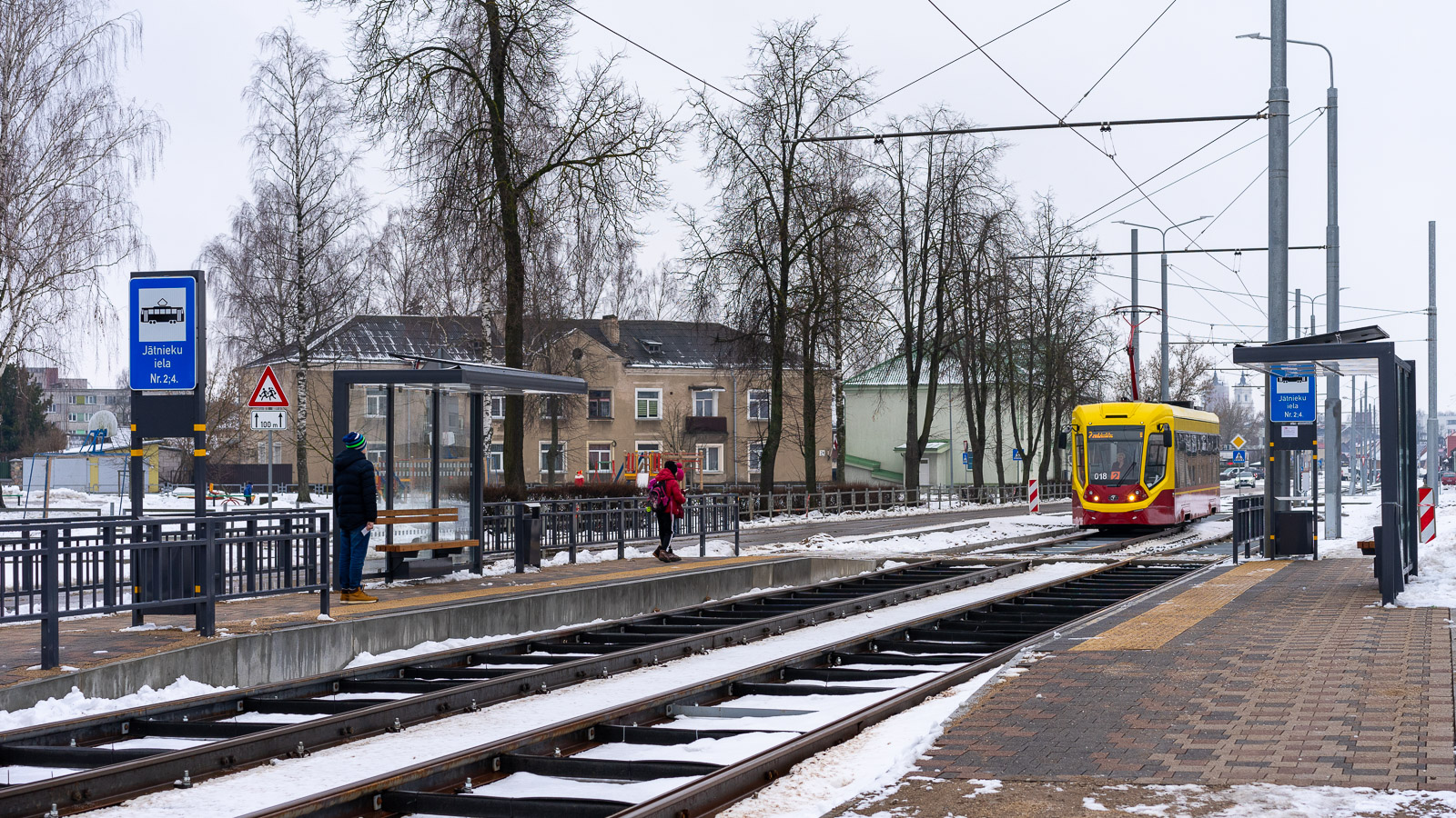 Даугавпилс — Трамвайные линии и инфраструктура