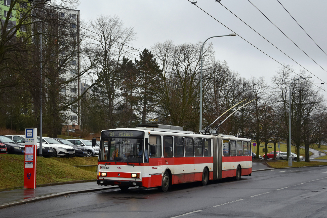 Усти-над-Лабем, Škoda 15Tr13/6M № 574