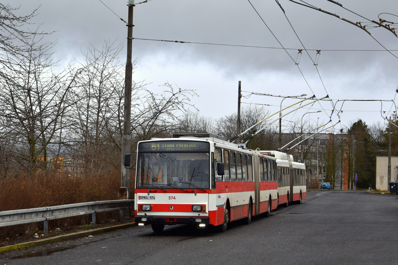 Усти-над-Лабем, Škoda 15Tr13/6M № 574