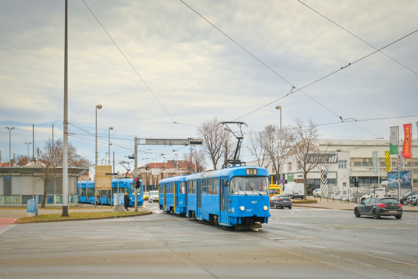 Загреб, Tatra T4YU № 467
