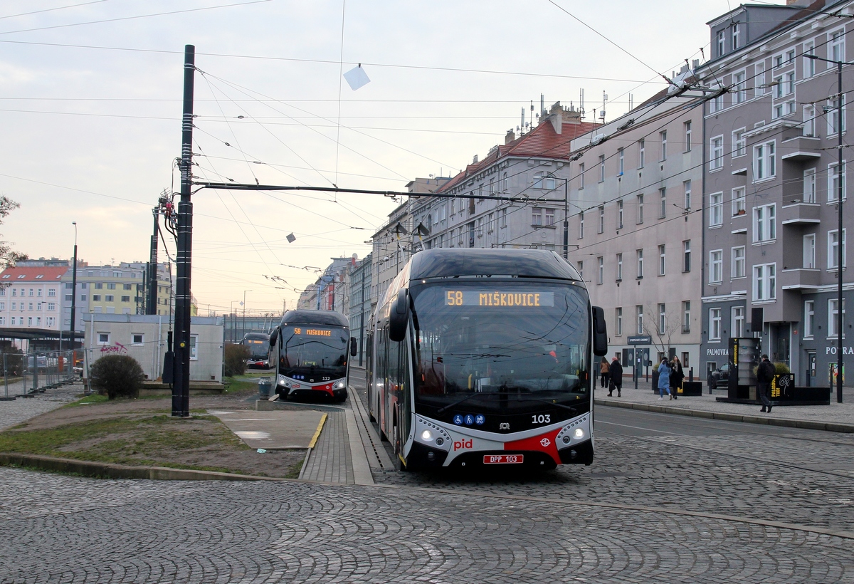 Прага, SOR TNS 18 (Cegelec) № 103