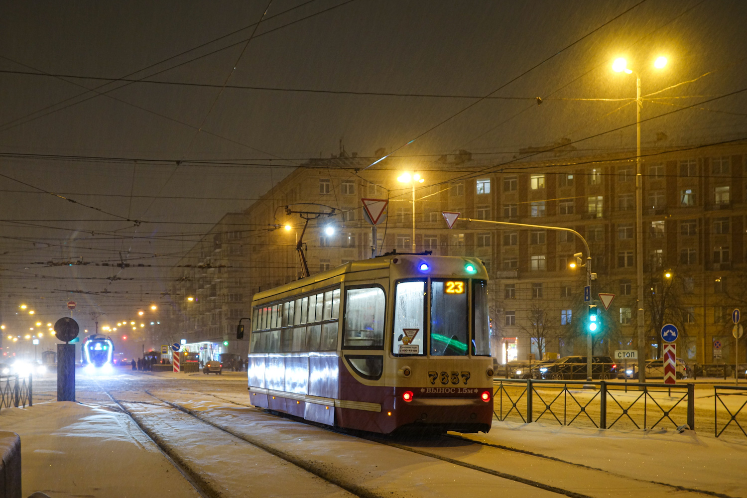 Санкт-Петербург, ЛМ-68М2 (мод. СПб ГЭТ) № 7657