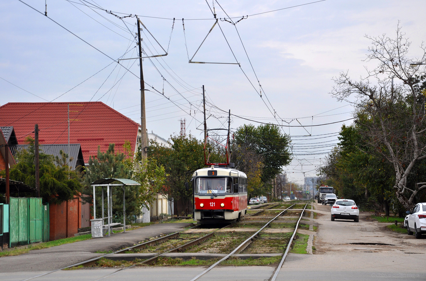 Краснодар, Tatra T3SU КВР МРПС № 121