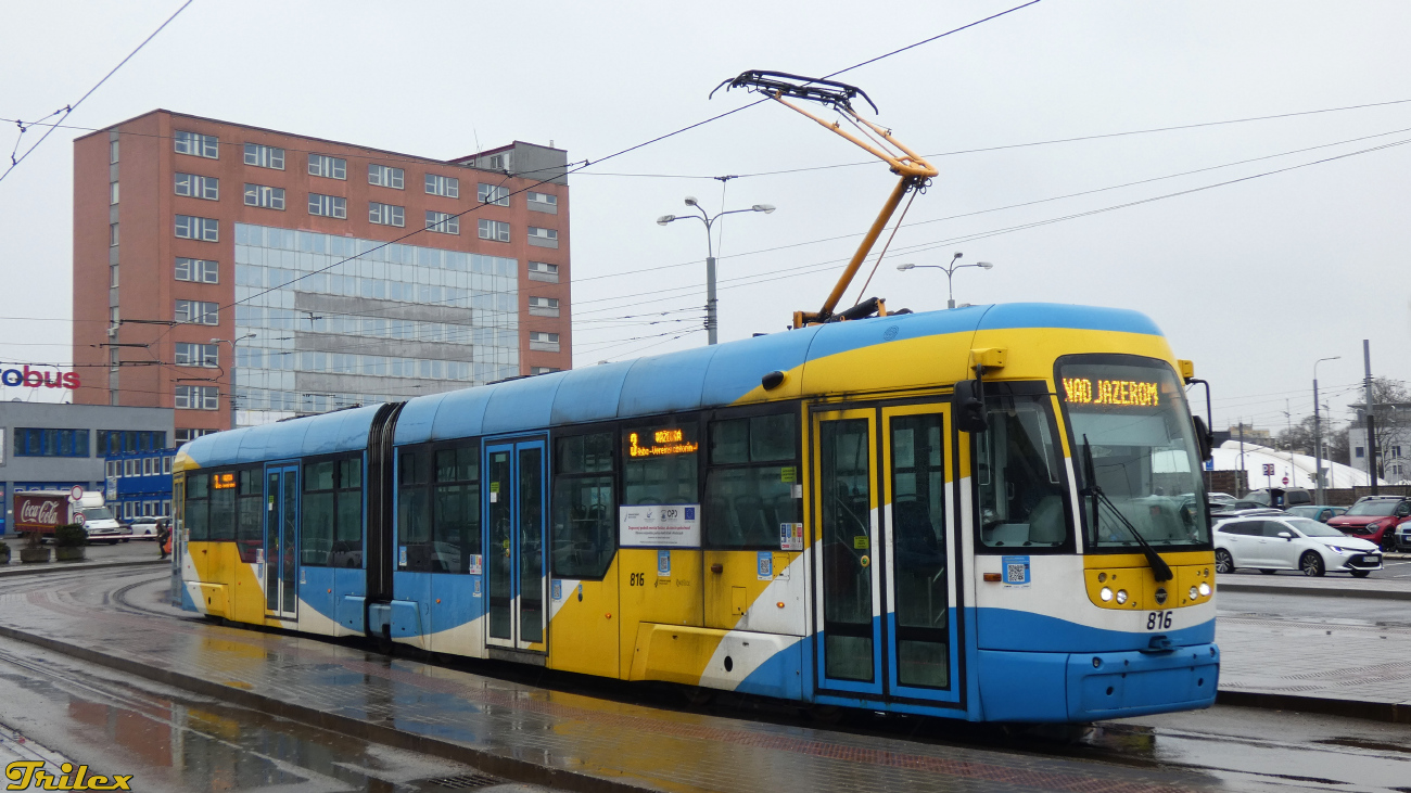 Košice, Vario LF2+ № 816 Košice, Vario LF2+ № 816