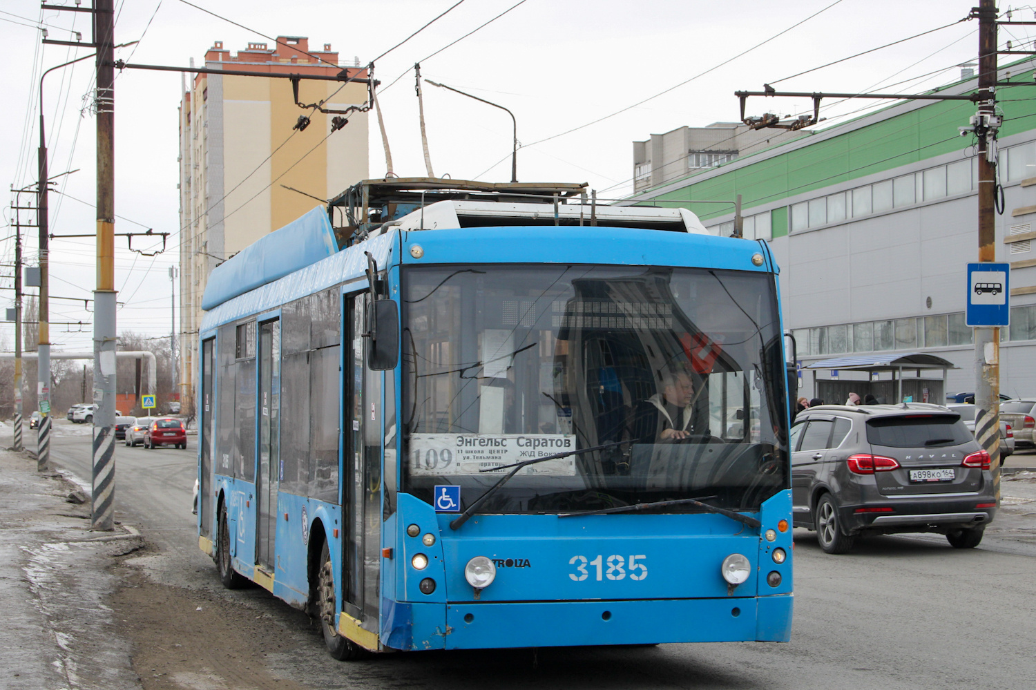 Энгельс, Тролза-5265.00 «Мегаполис» № 3185