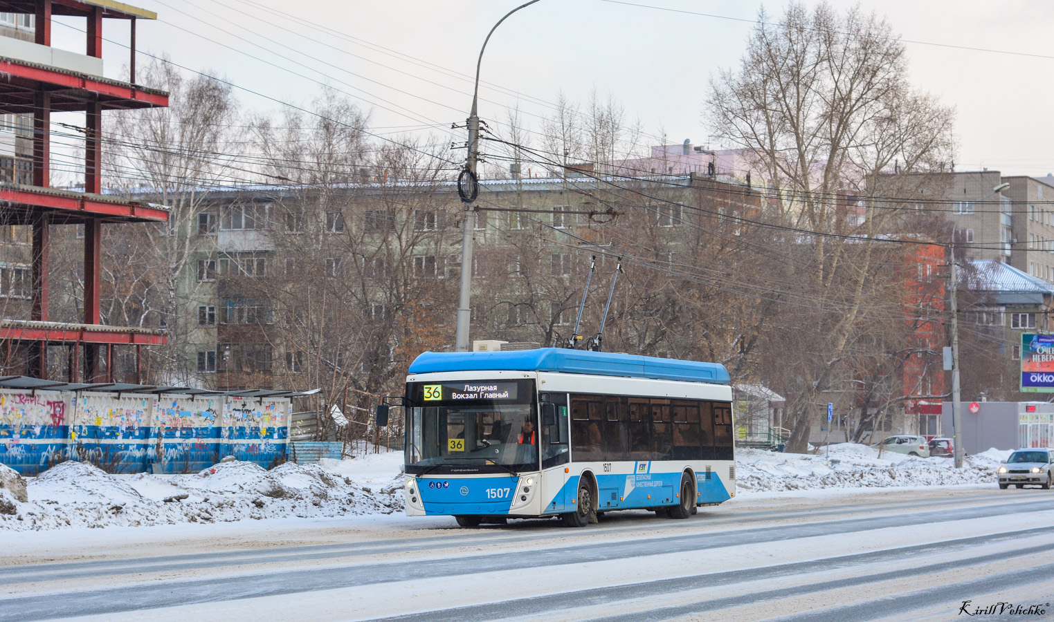 Новосибирск, УТТЗ-6241.01 «Горожанин» № 1507