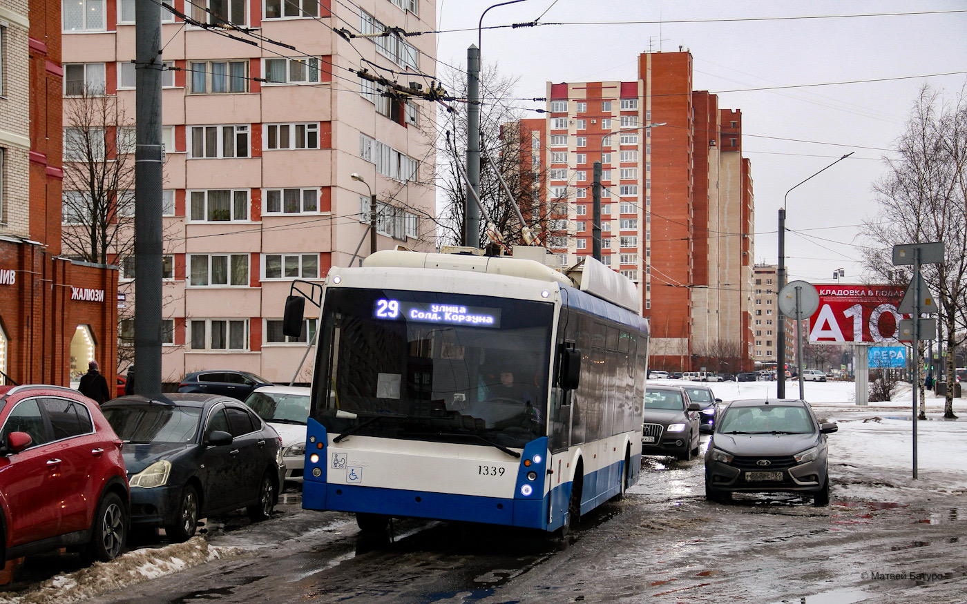 Санкт-Петербург, Тролза-5265.00 «Мегаполис» № 1339