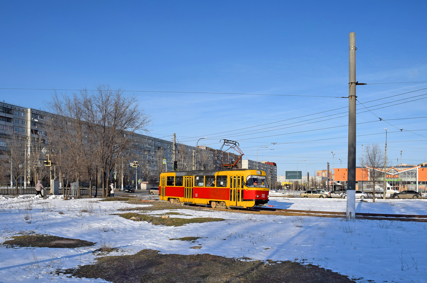 Волжский, Tatra T3SU № 110